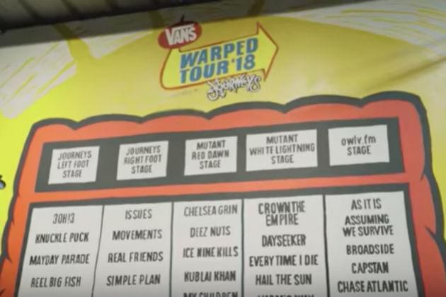 Lineup Announced for Final Vans Warped Tour