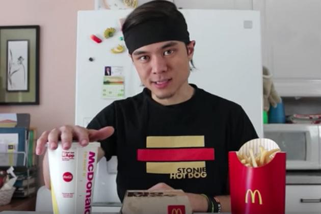 Watch Matt Stonie Eat McDonald’s Grand Mac Meal in Less Than One Minute [VIDEO]