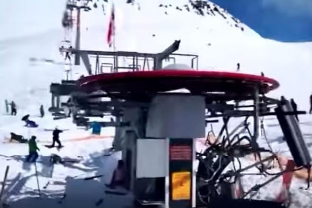 Watch This Malfunctioning Ski Lift Throw People All Over the Place [VIDEO]