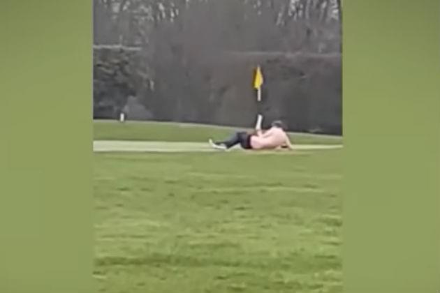Man Caught Having Sex with Golf Course’s Ninth Hole [NSFW VIDEO]