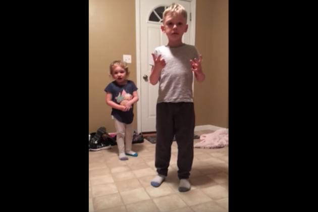 This Mom Used a Fake Tongue to Scare the Crap Out of Her Kids [VIDEO]