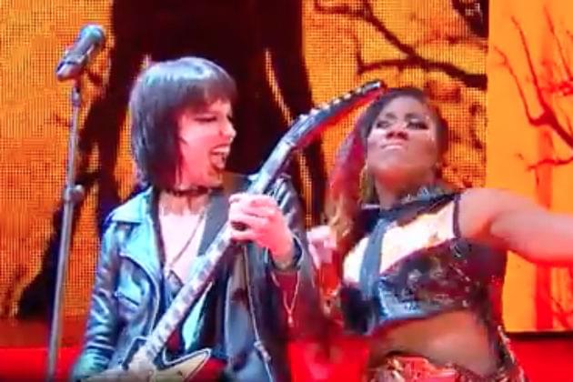Halestorm’s Lzzy Hale Joins Cane Hill for WWE NXT Takeover Performance [VIDEO]
