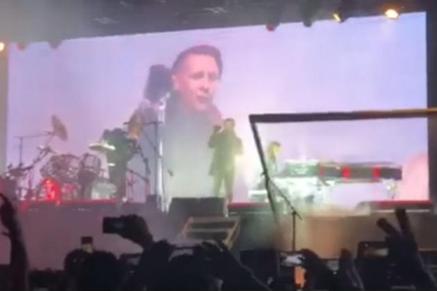 Marilyn Manson Teams Up with X Japan for ‘Sweet Dreams’ Performance at Coachella [VIDEO]