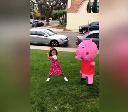 Peppa Pig Horrified! [VIDEO]