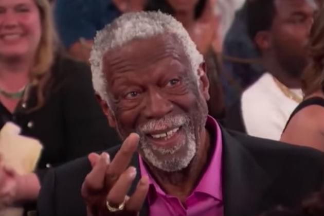 Here’s NBA Legend Bill Russell Giving Charles Barkley ‘The Finger’ [VIDEO]