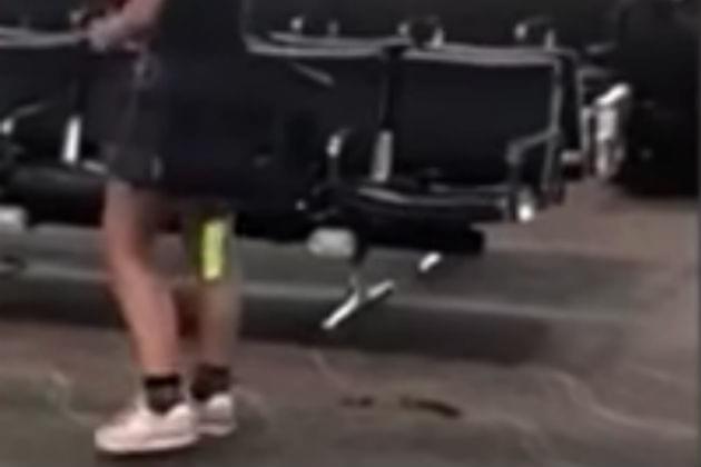 This Woman’s Dog Took a Dump Inside an Airport and She Wouldn’t Pick It Up [VIDEO]