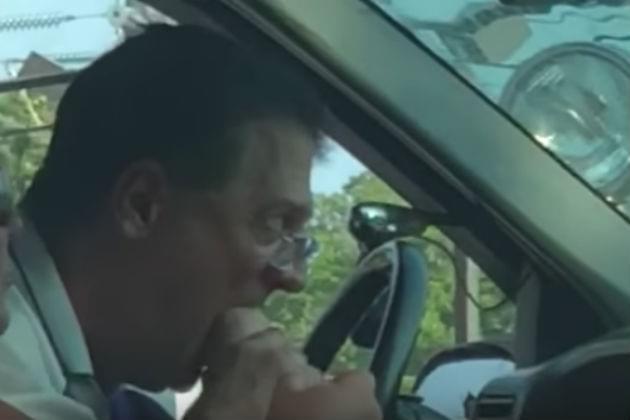 This Guy Spends His Time at Stoplights Passionately Sucking Feet [VIDEO]