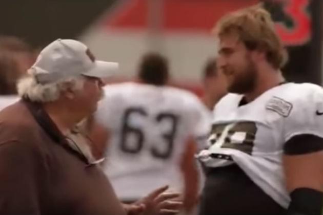 Cleveland Browns Offensive Line Coach Bob Wylie Isn’t a Fan of Stretching [VIDEO]