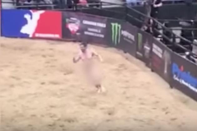 Here’s a Naked Man Jumping Into a Rodeo Ring in Canada [VIDEO]