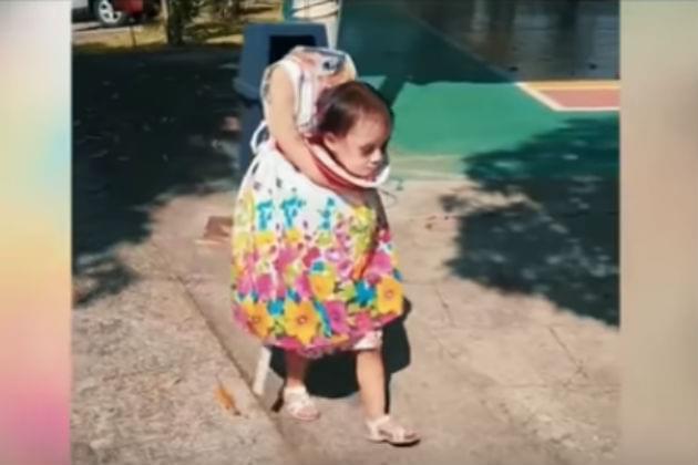 This ‘Headless’ Little Girl Has Officially Won Halloween [VIDEO]