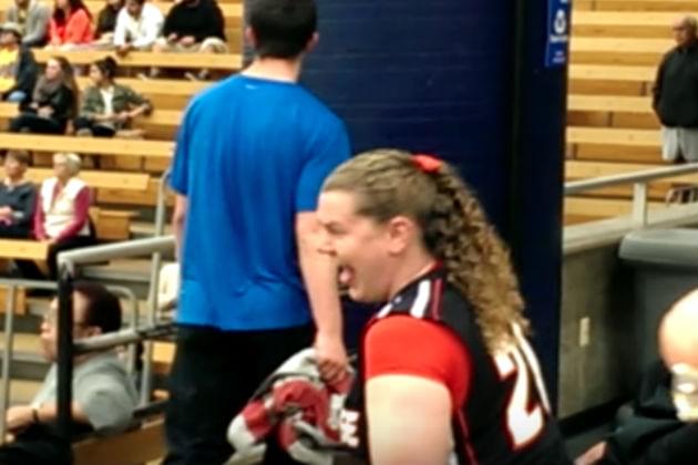 Watch This Female Fan Scream During Opposing Players’ Free Throws [VIDEO]