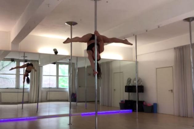 Watch This Pole Dancer Get a Concussion After Falling On Her Head [VIDEO]