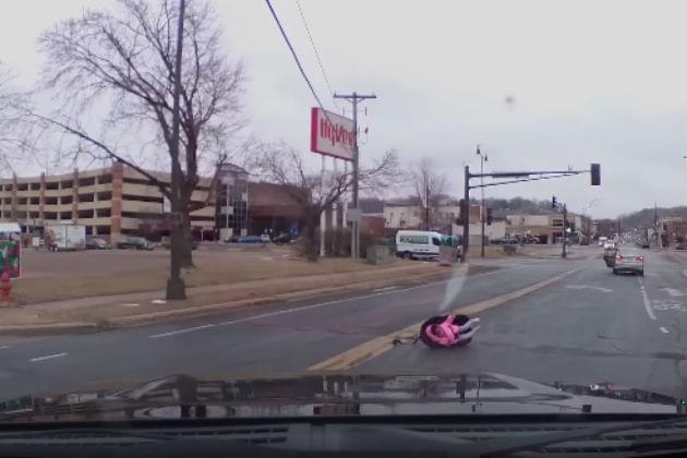 This Car Continued Driving Even After A Child Fell Out of It [VIDEO]