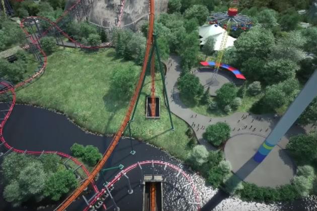 Check Out This Canadian Rollercoaster’s 90-Degree Drop [VIDEO]