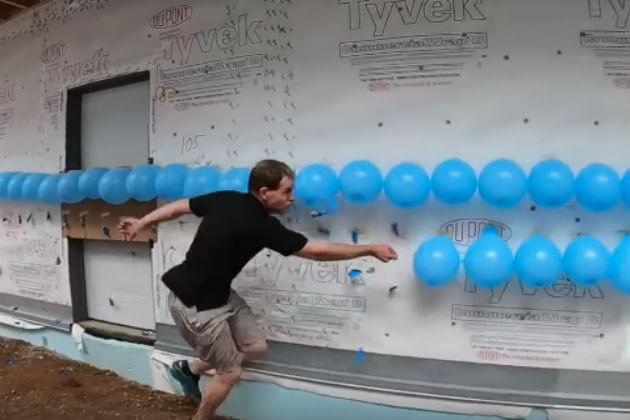 Watch This Guy Pop 200 Balloons In Less Than Fifteen Seconds [VIDEO]