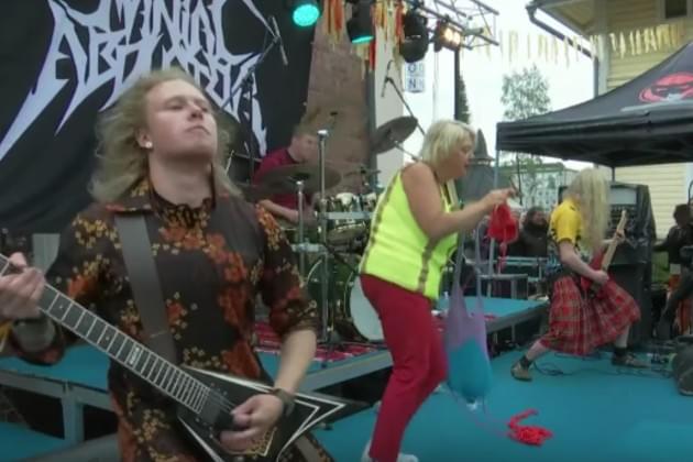 The Heavy Metal Knitting Championship is a Sight to Behold [VIDEO]