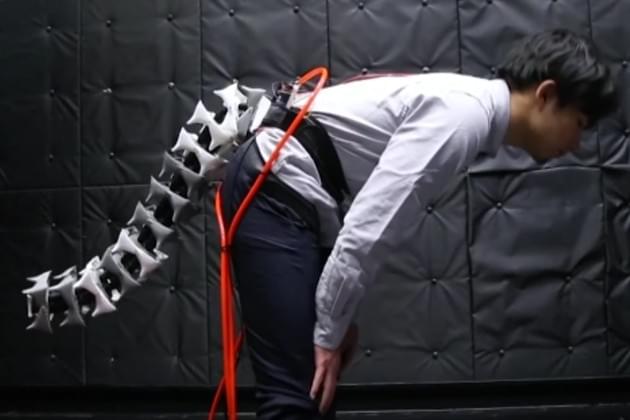 Japanese Researchers Have Created a Robotic Tail for Humans [VIDEO]