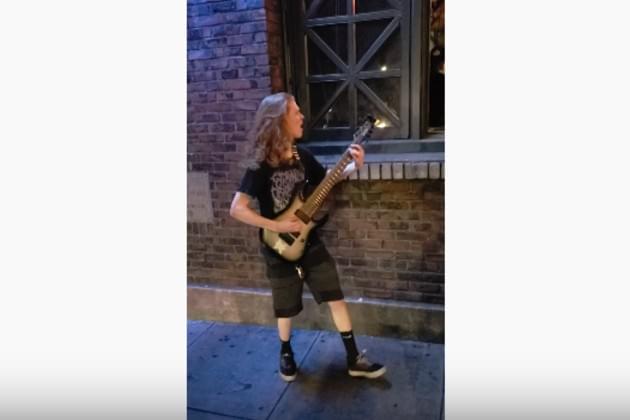 Guitarist Takes the Concert Outside When He’s Told’s He’s Too Young to Play In Venue [VIDEO]