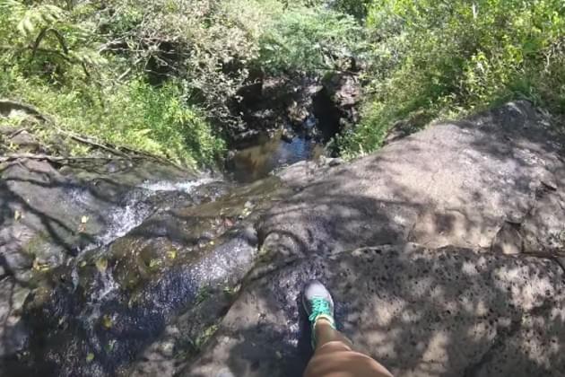 This Woman Was Wearing A Go-Pro When She Fell 50 Feet Down A Waterfall [VIDEO]