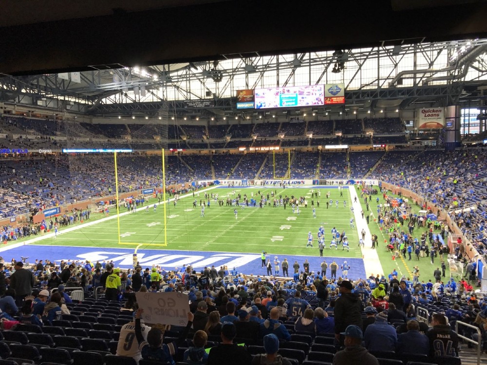 Detroit Lions Will Be Able to Fill Ford Field to Capacity This Season