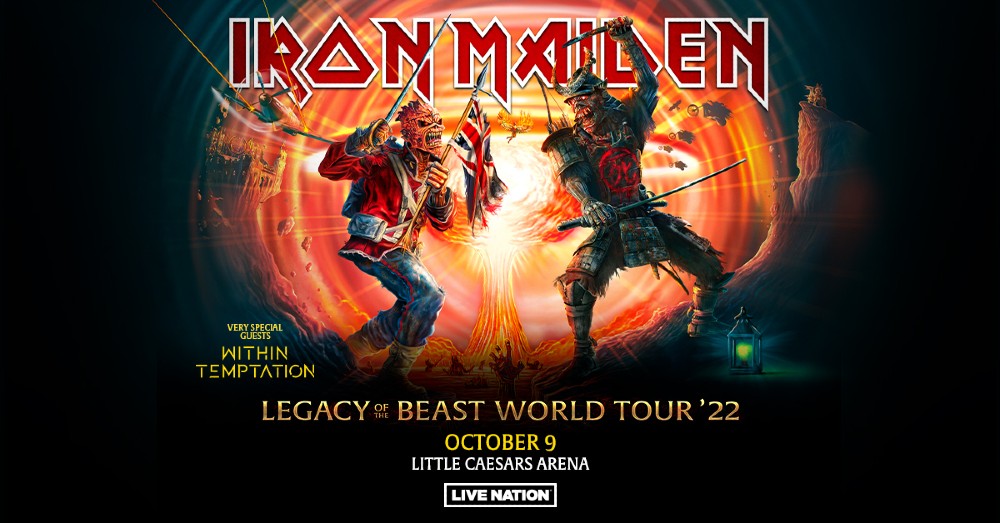 Iron Maiden Adds North American Dates to Legend of the Beast 2022 World Tour