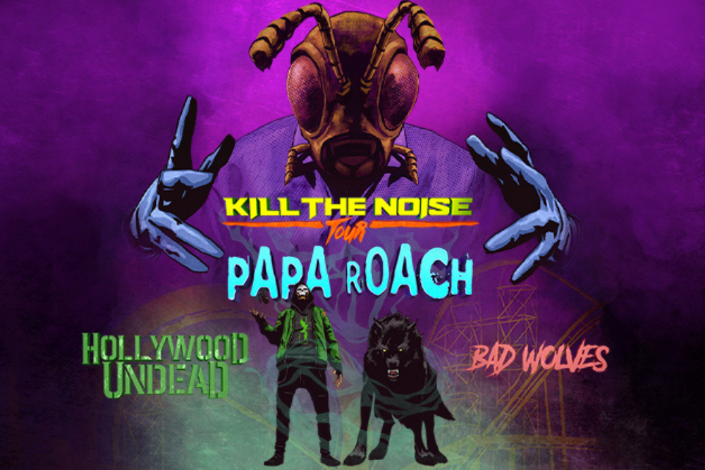Papa Roach Announces Kill The Noise Tour with Hollywood Undead and Bad Wolves