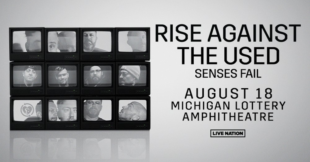 Rise Against and The Used Bringing Coheadlining Tour to Michigan Lottery Amphitheatre
