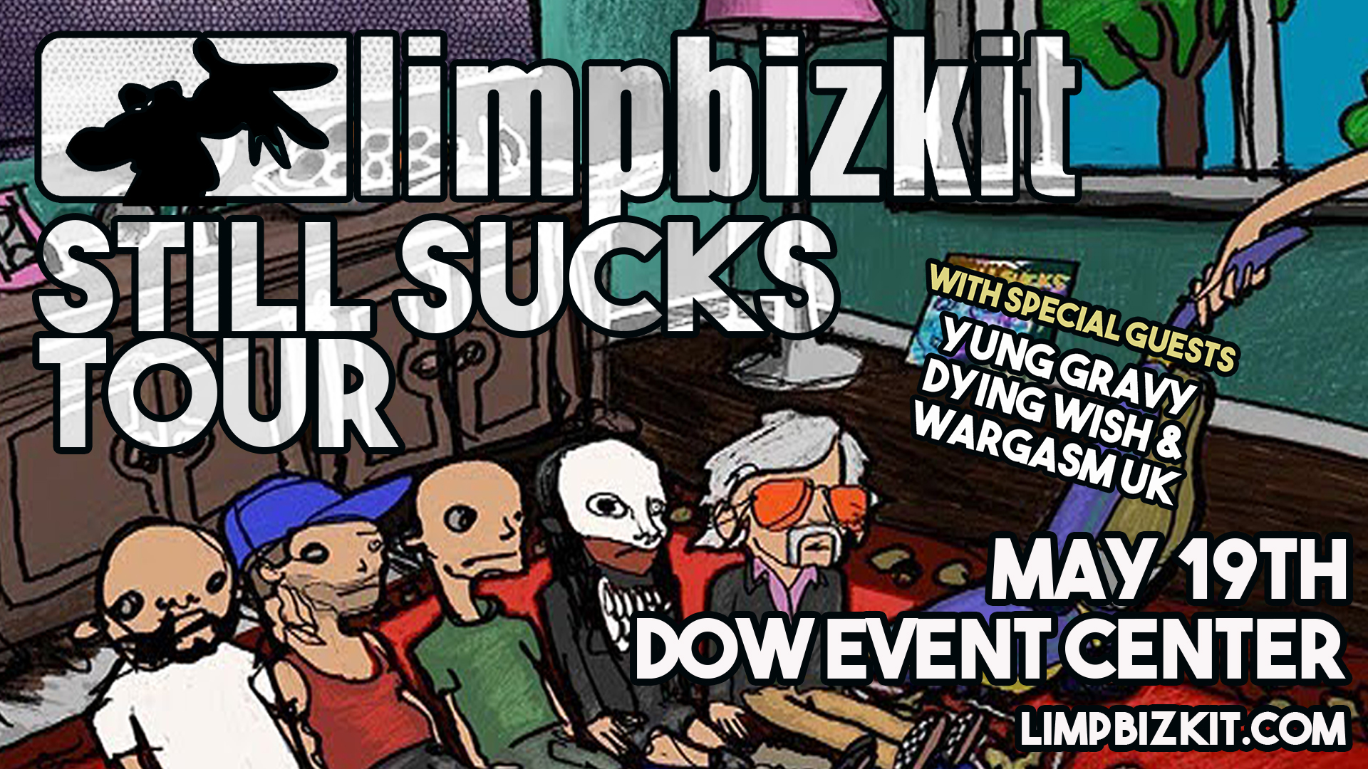 Limp Bizkit Still Sucks Tour Coming to Saginaw’s Dow Event Center This May
