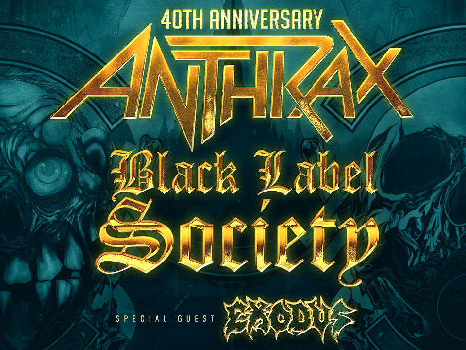 Anthrax and Black Label Society Coming to Soaring Eagle Casino and Resort on January 28th