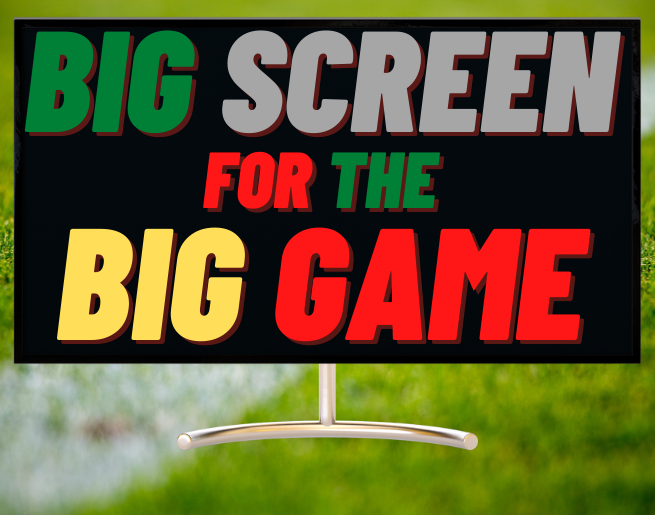 Big Screen For the Big Game 2023