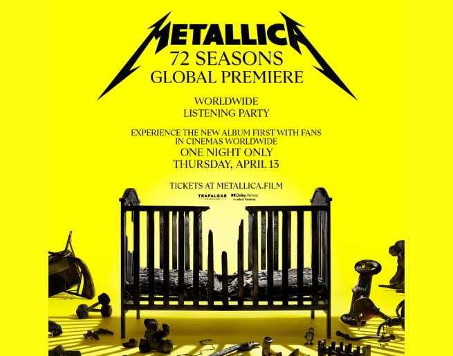 Win Tickets to the Global Premiere of Metallica’s ’72 Seasons’