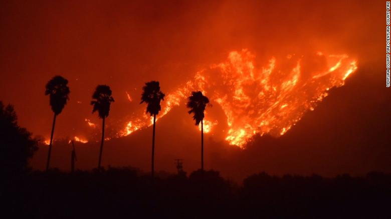 Wildfire Scorches Ventura County
