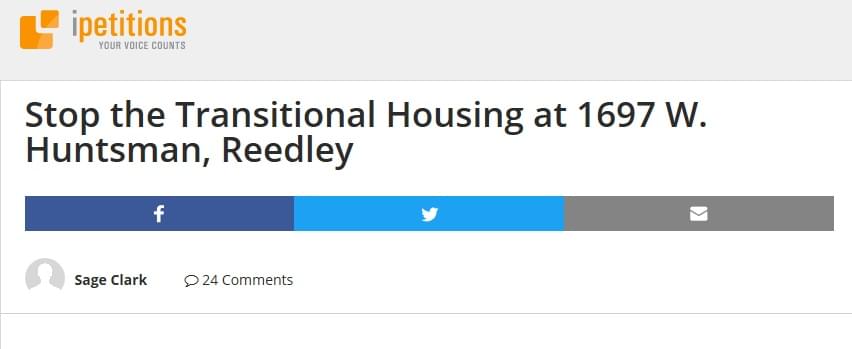 Reedley City Council Postpones Vote On Lease For Controversial Transition House