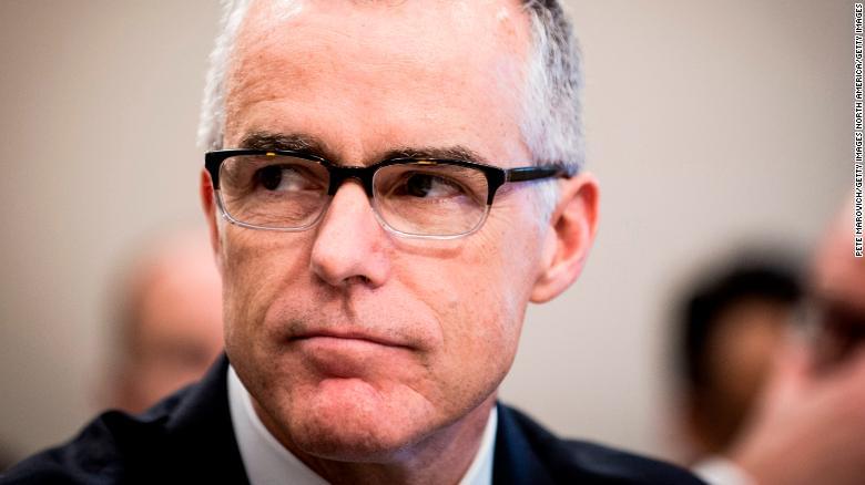 FBI’s McCabe Fired