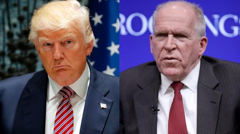 Trump Blasts Brennan as a “Partisan Hack”