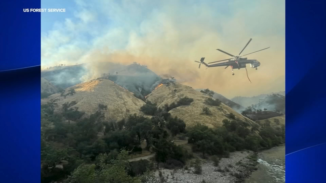 New Evacuation Warnings In Effect For Basin Fire In Fresno County