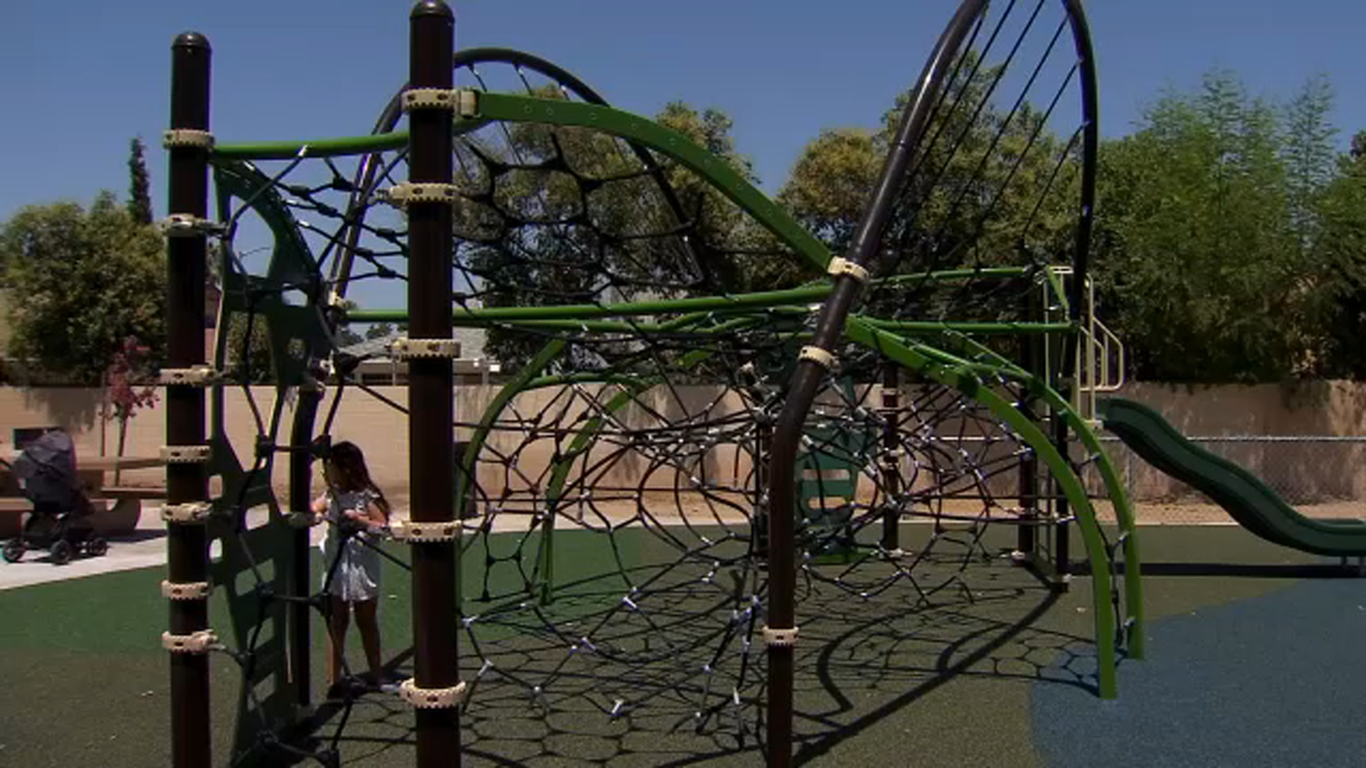 New Playground Revealed At Southeast Fresno Park 2+ Years After Fire