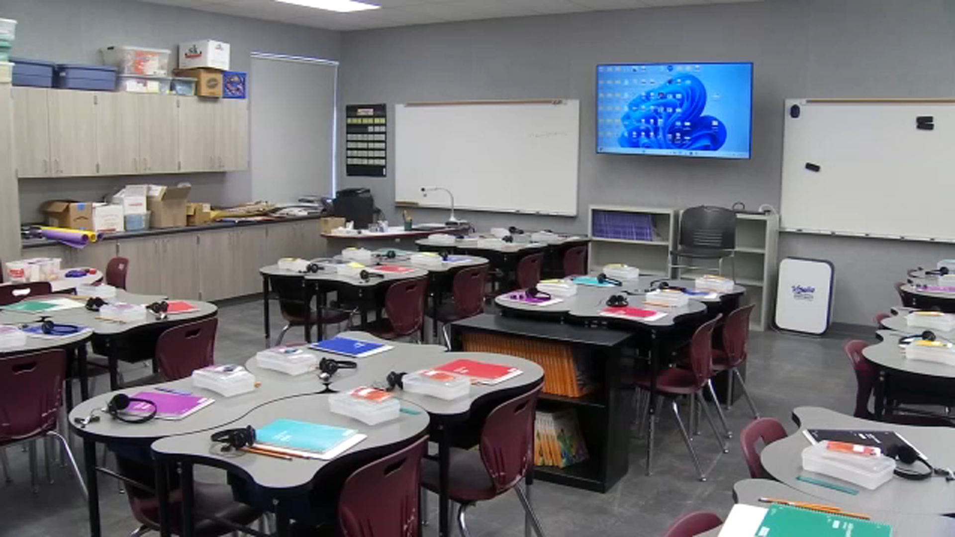 Campus Improvements At Visalia Unified School District Ahead Of First Day