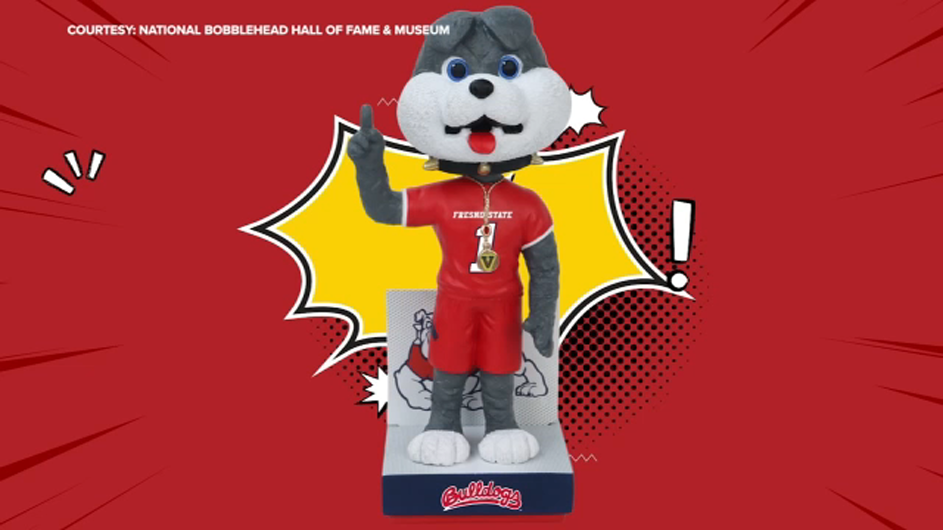 Show Off Your Fresno State Spirit With New Bobblehead