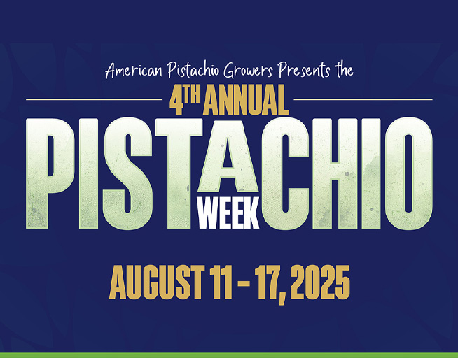4th Annual Pistachio Week – August 11 to August 17 4th Annual Pistachio Week – August 11 to August 17