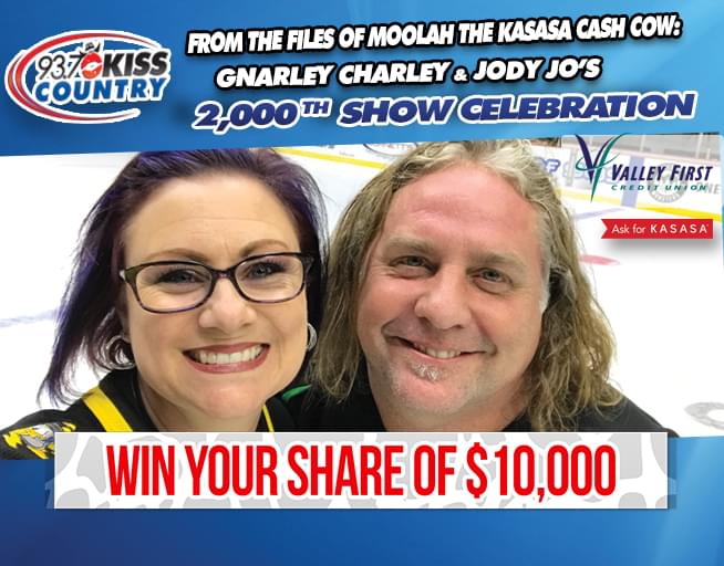 Gnarley Charley and Jody Jo’s 2,000th Show Celebration Contest Rules