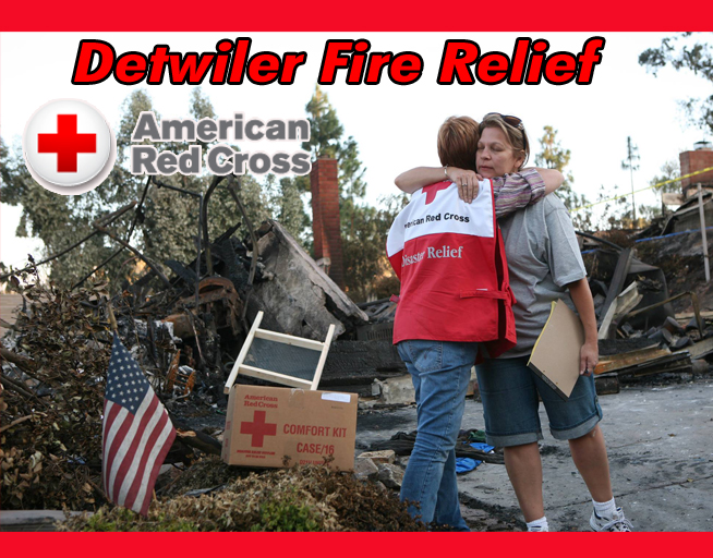 Red Cross Detwiler Fire Relief