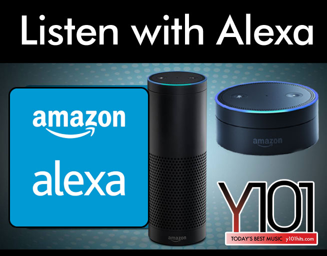 Listen to Y101 with Alexa!