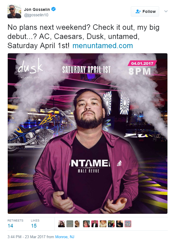Jon Gosselin to do male strip club/dj? (The former star from ‘Jon and Kate Plus 8’)