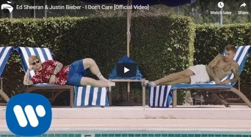 WATCH: Ed Sheeran & Justin Bieber – I Don’t Care