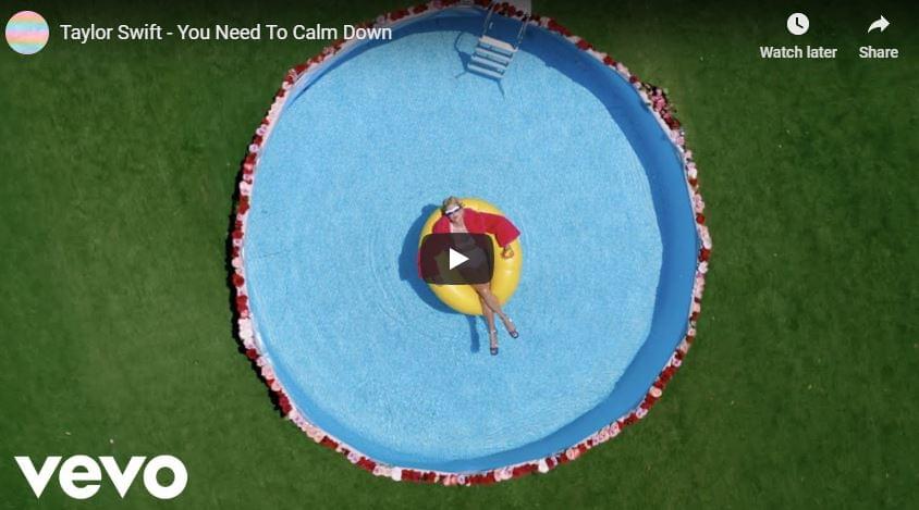 WATCH: Taylor Swift – You Need To Calm Down