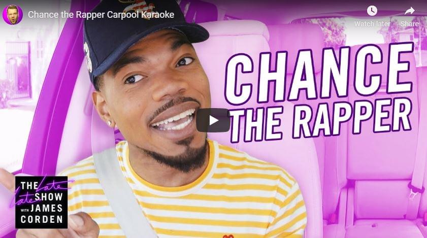 Chance the Rapper Carpool Karaoke