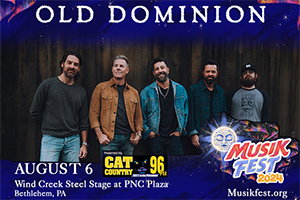 Cat Country 96 & 107.1 Presents OLD DOMINION at Musikfest 2024
