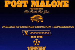 Cat Country 96 Welcomes Post Malone to the Pavilion at Montage Mountain