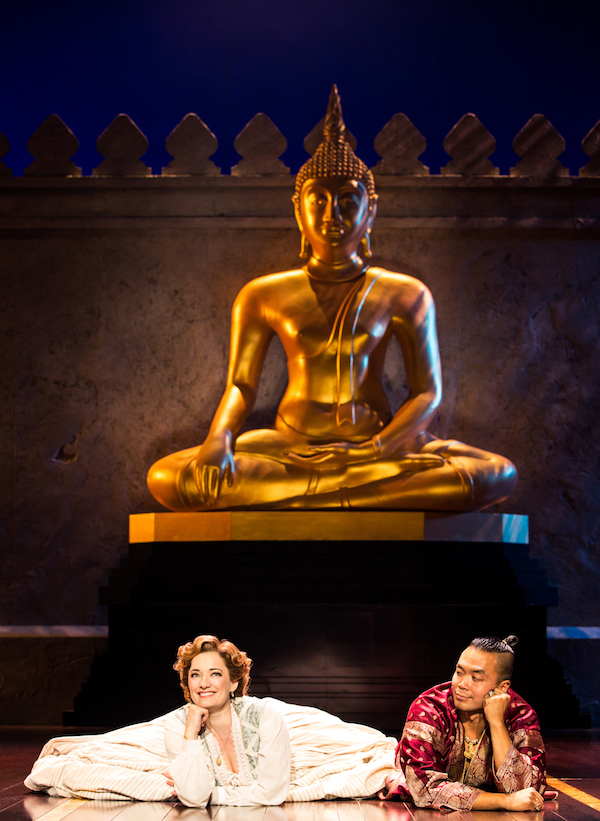 Laura Michelle Kelly and Jose Llana in Rodgers & Hammerstein’s The King and I. Photo by Matthew Murphy. 